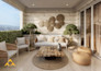 design and render all interiors and kitchen and bathroom